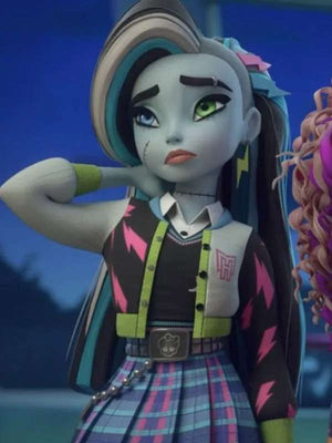 Frankie Stein Monster High Varsity Jacket - back view