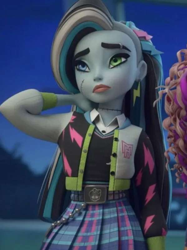 Frankie Stein Monster High Varsity Jacket - back view