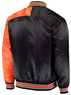 San Francisco Giants Black and Orange Varsity Jacket