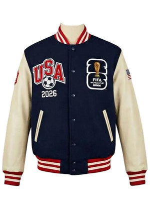 Fifa World Cup USA Varsity Jacket - back view