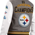 Super Bowl Steelers Varsity Jacket