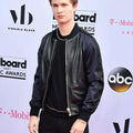 Ansel Elgort Varsity Jacket