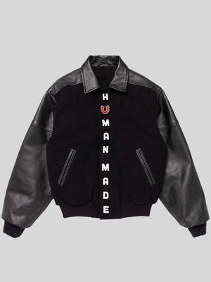 Human Made Black Varsity Jacket