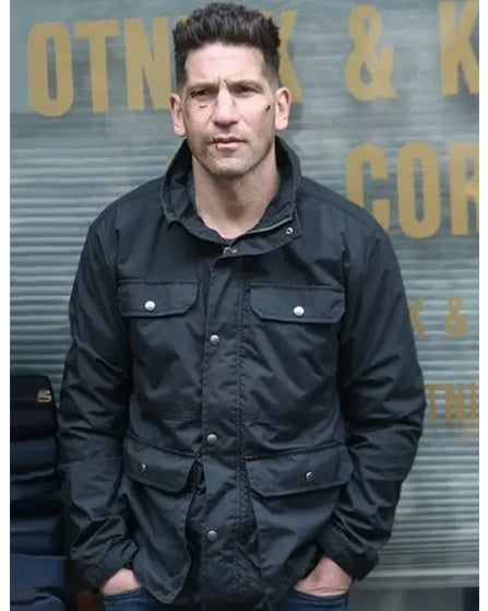 The Punisher S02 Frank Castle Field Black Jacket