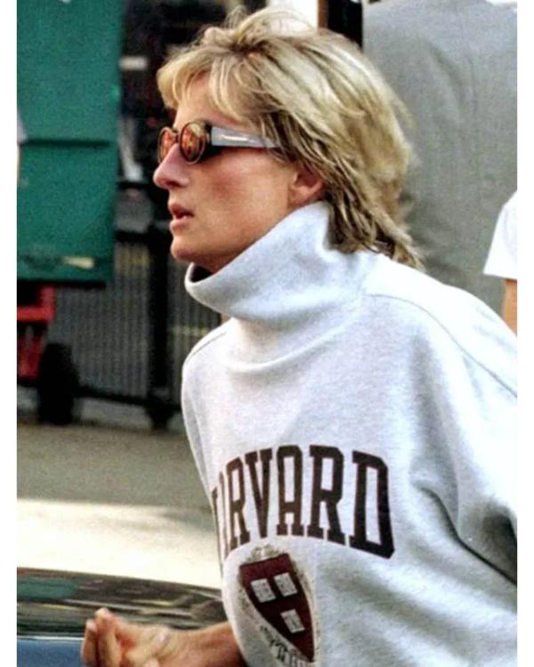 Princess Diana Harvard Sweatshirt