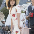 Sharp Objects S01 Madison Davenport Wrap Floral Mini Dress