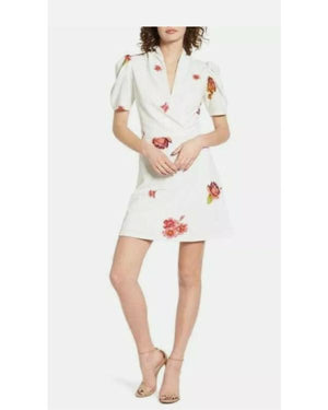 Sharp Objects S01 Madison Davenport Wrap Floral Mini Dress