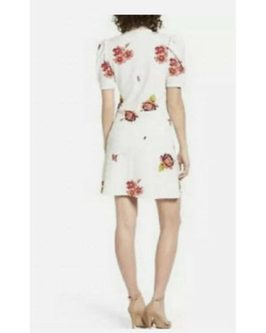 Sharp Objects S01 Madison Davenport Wrap Floral Mini Dress