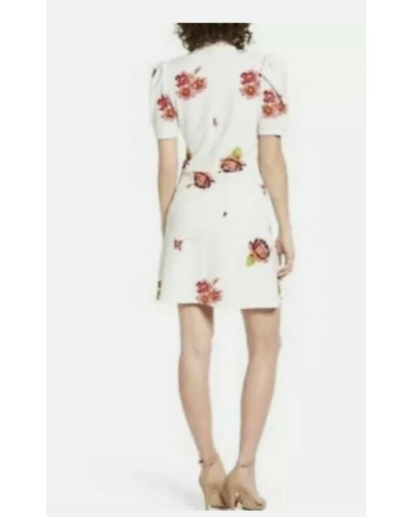Sharp Objects S01 Madison Davenport Wrap Floral Mini Dress