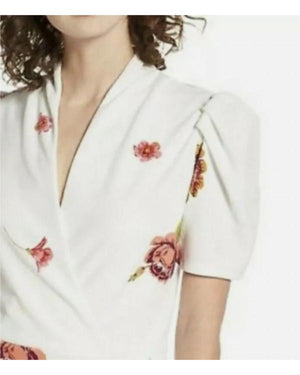 Sharp Objects S01 Madison Davenport Wrap Floral Mini Dress